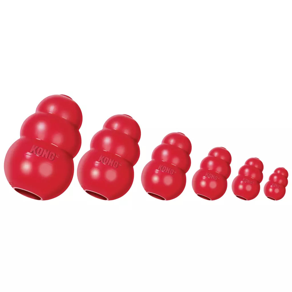 KONG Classic Hondenspeeltje van Natuurlijk Rubber