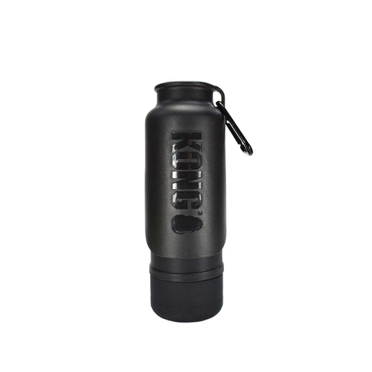 KONG H2O Geïsoleerde Waterfles – 700 ml – Zwart