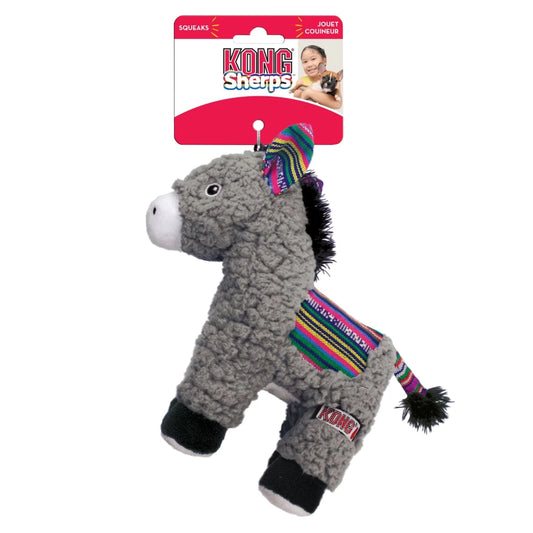 KONG Sherps Donkey – Pluche Hondenspeelgoed
