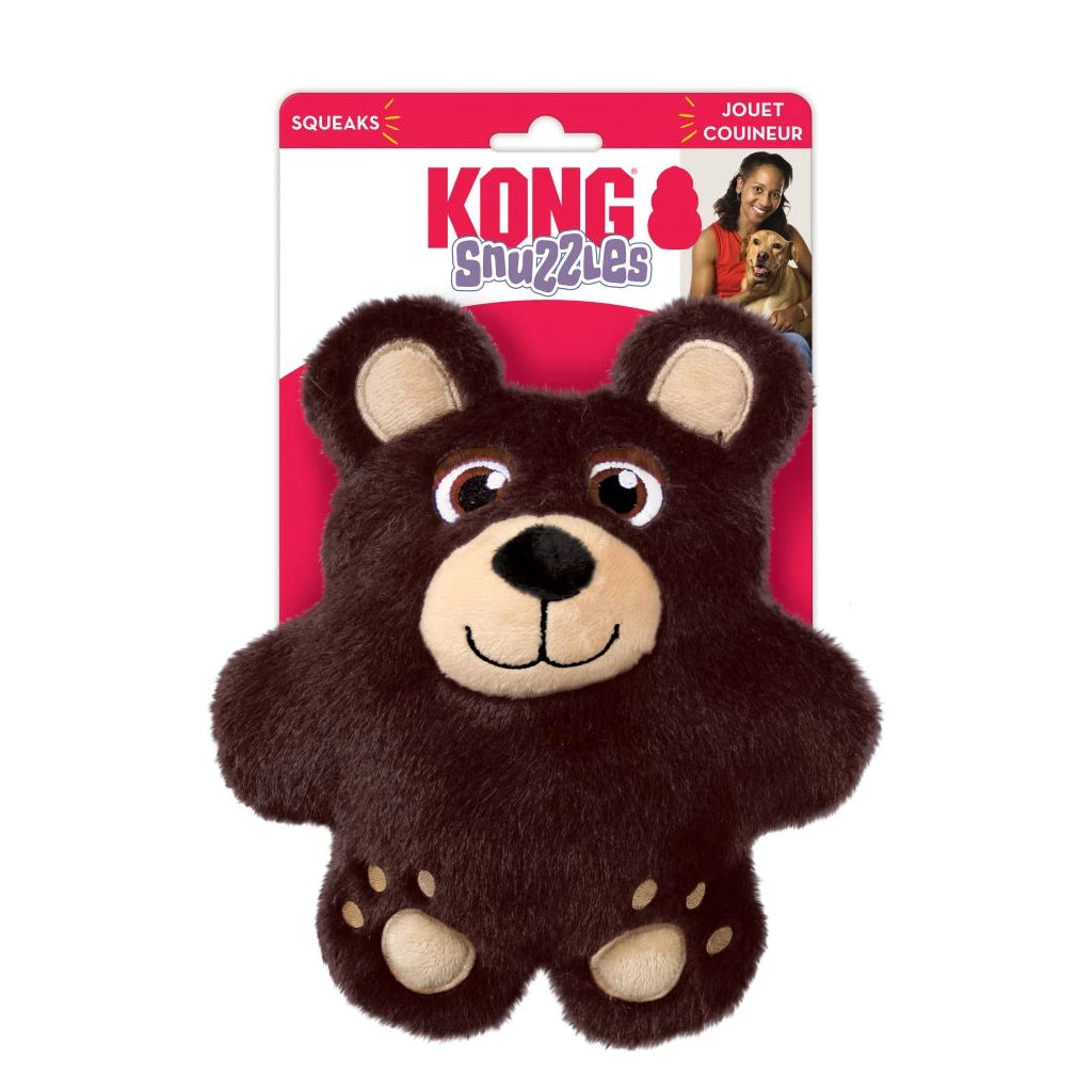 KONG Snuzzles Bear – Pluche Hondenspeelgoed