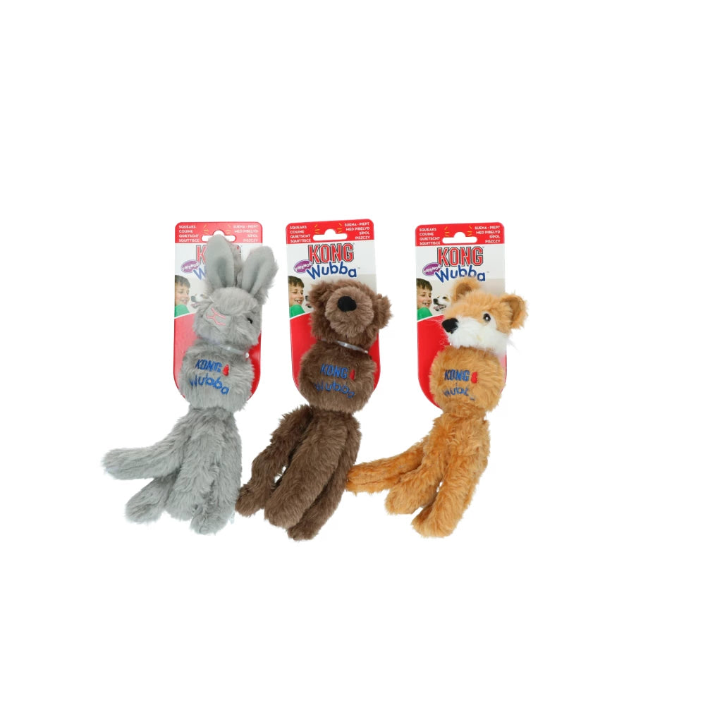 KONG Wubba Friends – Pluche Hondenspeelgoed