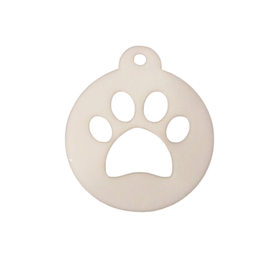 Coffee Stencil – Food-safe koffiesjabloon (90 mm) voor cappuccino/latte art, poot