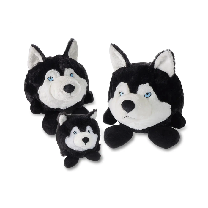 Plush Ball Henry Husky Zachte Hondenknuffel zonder Pieper