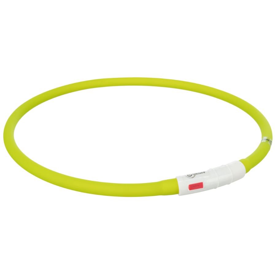 Verlichtende halsband USB Trixie