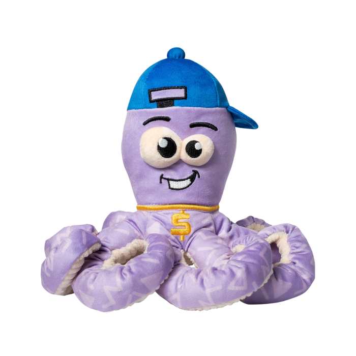 FuzzYard Octo-Pose Hip Hoptapus Hondenspeeltje met Pieper