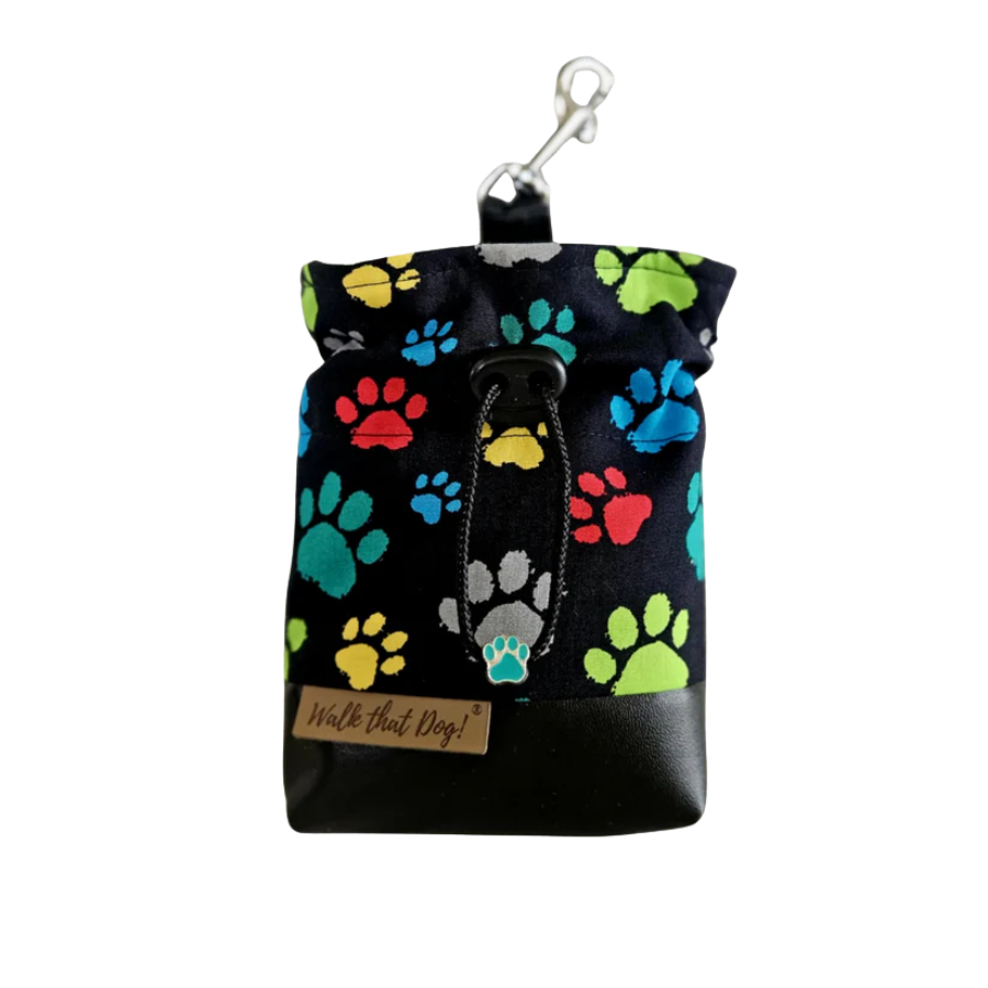 Beloningstasje “Give the PAW” – Handgemaakt Train-&-Snack Zakje