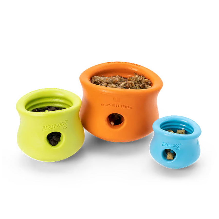 West Paw Zogoflex Toppl – Traktatie Puzzel & Slowfeeder voor Honden (S/L/XL) | vaatwasserbestendig
