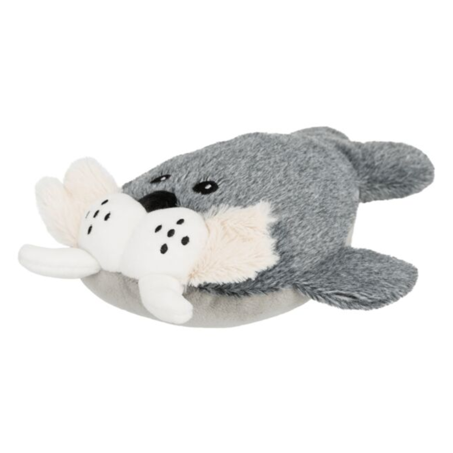 Trixie BE NORDIC Walrus Til Pluche Hondenspeeltje met Geluid en Ritselfolie.