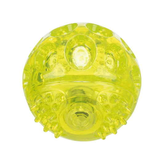 Trixie knipperbal zonder geluid drijvend van TPR 7,5 cm