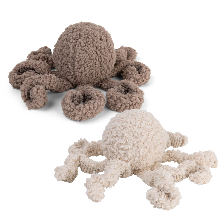 District 70 SQUID interactief hondenspeeltje in octopusvorm met pieper en zachte tentakels.