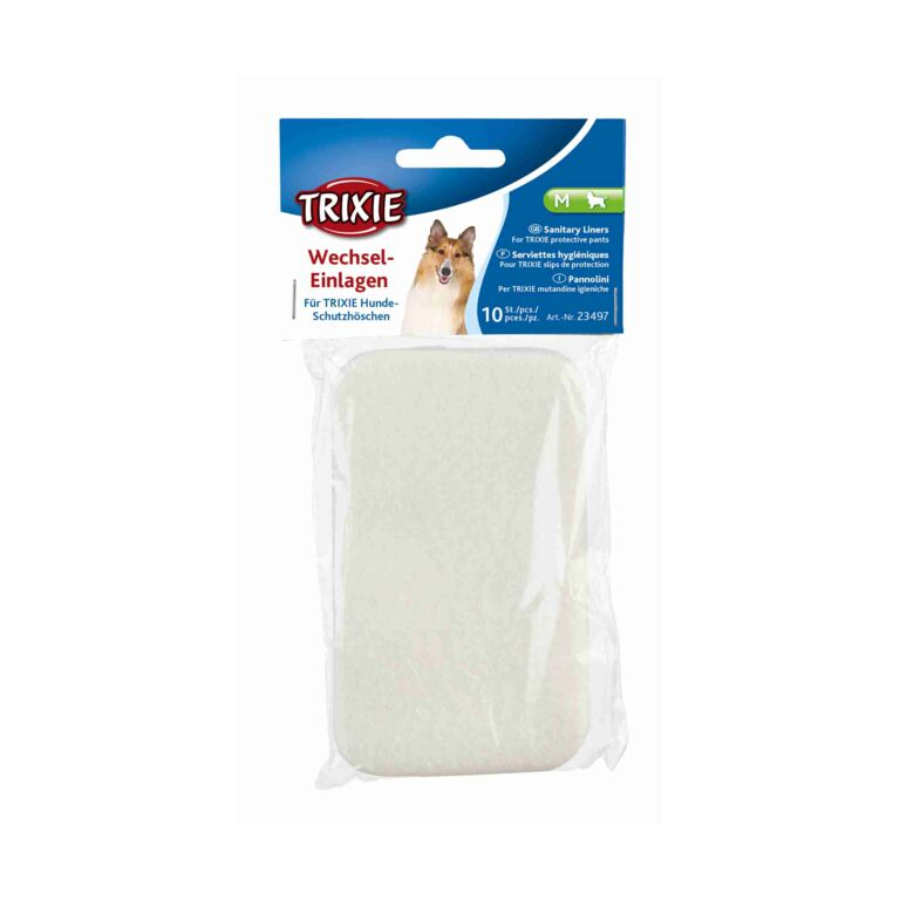 Trixie reserve-inlegkruisjes – extra absorberende pads voor hondenbroekjes