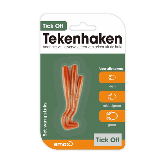 Tick Off Tekenhaken Set 3 haken voor veilige tekenverwijdering
