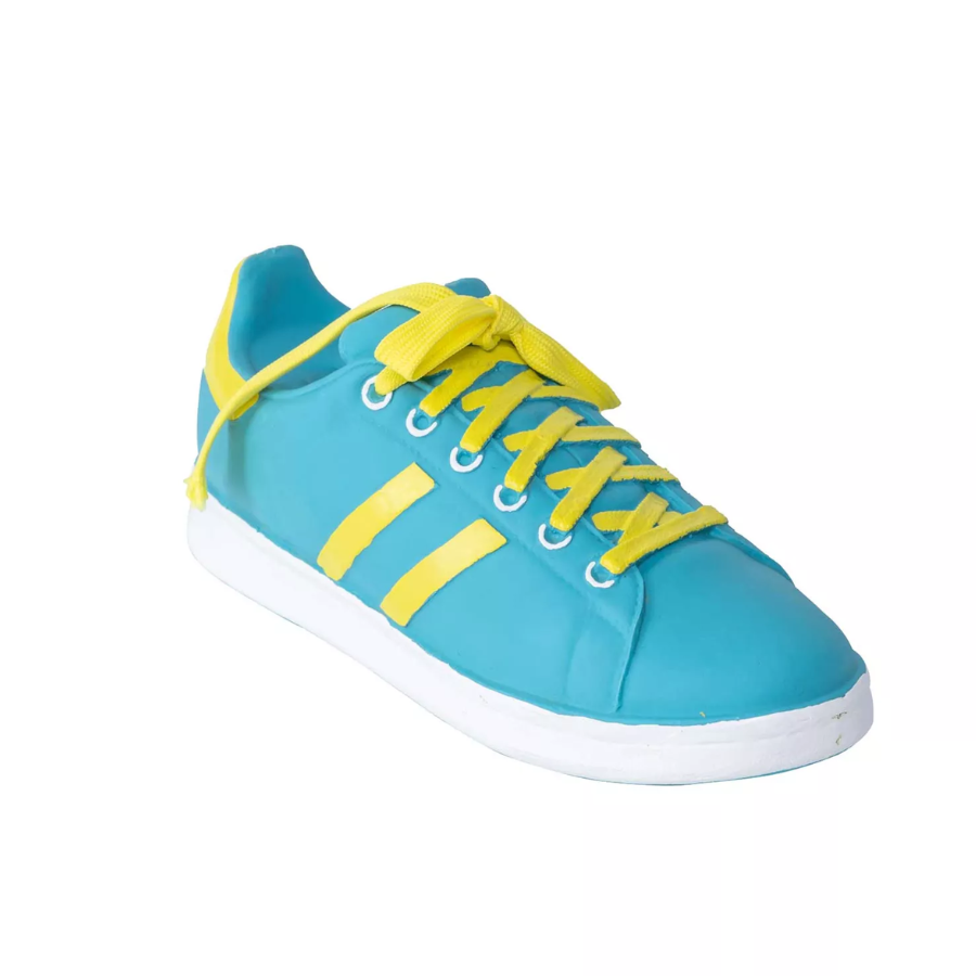 Quapas! Latex Hondenspeelgoed Dames Schoen Blauw | Met Pieper
