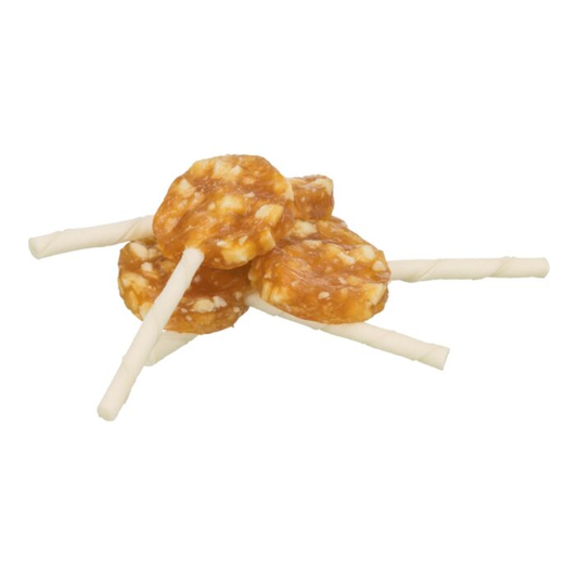 Trixie Denta Fun Kip/Kaas Lolly | Fun Snack (5 stuks)