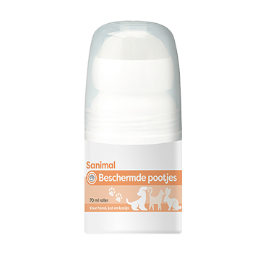 Sanimal Beschermde Pootjes 70 ml roller voor huidverzorging