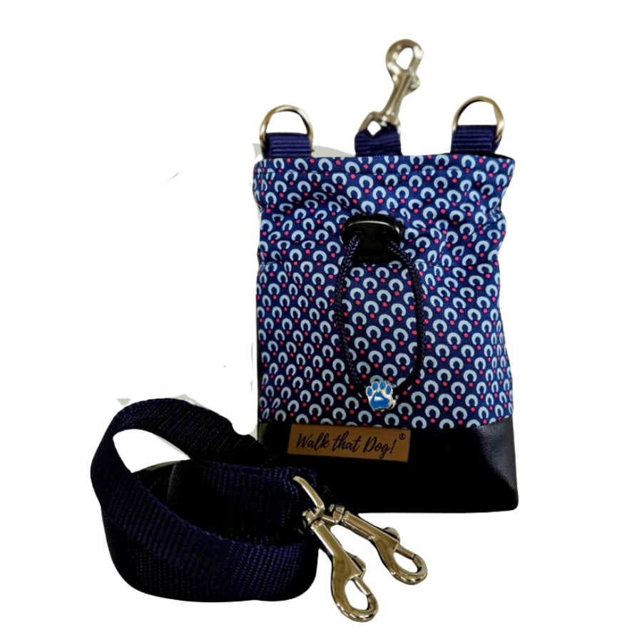 Crossbody beloningstas Jumping Juniper met schouderband hondentraining