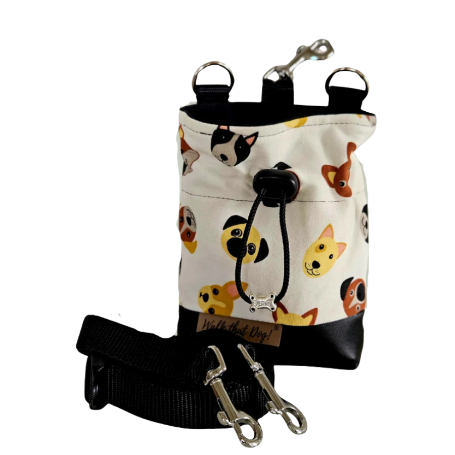 Crossbody Beloningstas Happy Doggies – Trainings- & Snacktas