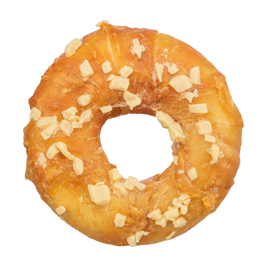 Trixie Denta Fun ring met kip en kaas 55g – kauwsnack hond Ø6 cm