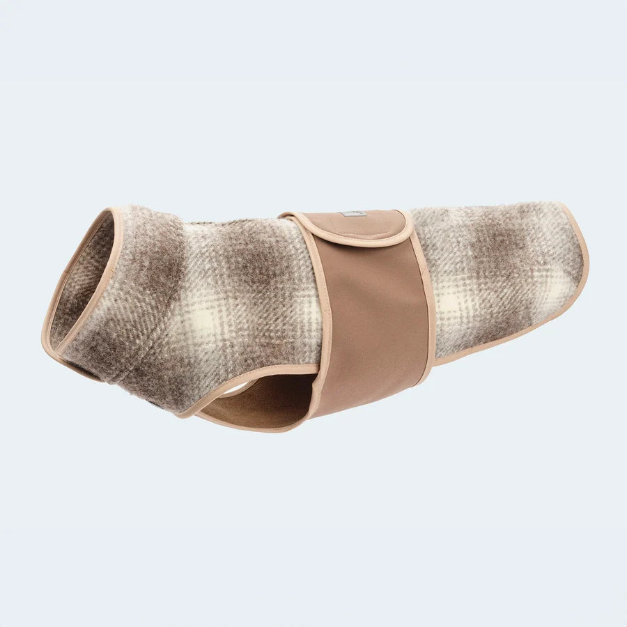 Leopold’s Finest Loden Hondenjas Karo Bruin – Voor Teckels & Kleine Honden