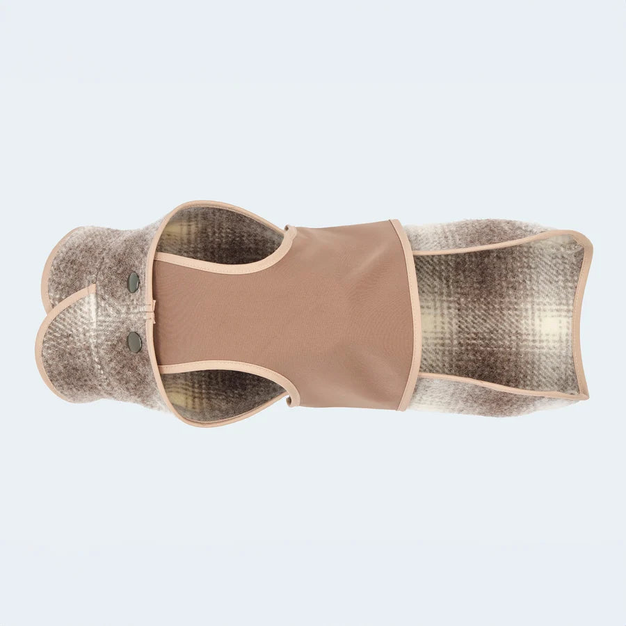 Leopold’s Finest Loden Hondenjas Karo Bruin – Voor Teckels & Kleine Honden