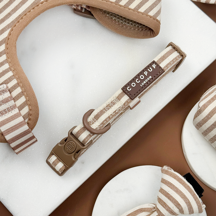 Cocopup London London Linen Stripes – Hondenhalsband