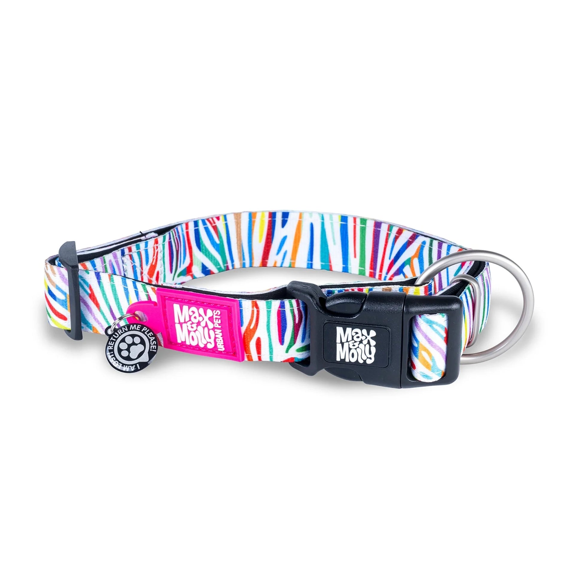 Magic Zebra design hondenhalsband Max & Molly