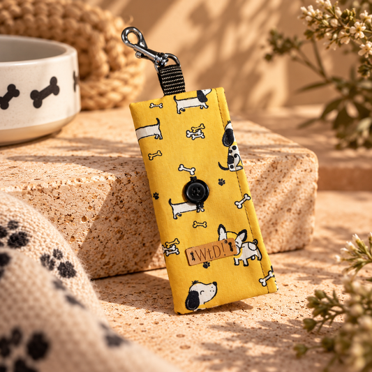 Poepzakjeshouder Happy Doggies – Stijlvolle hondenaccessoire