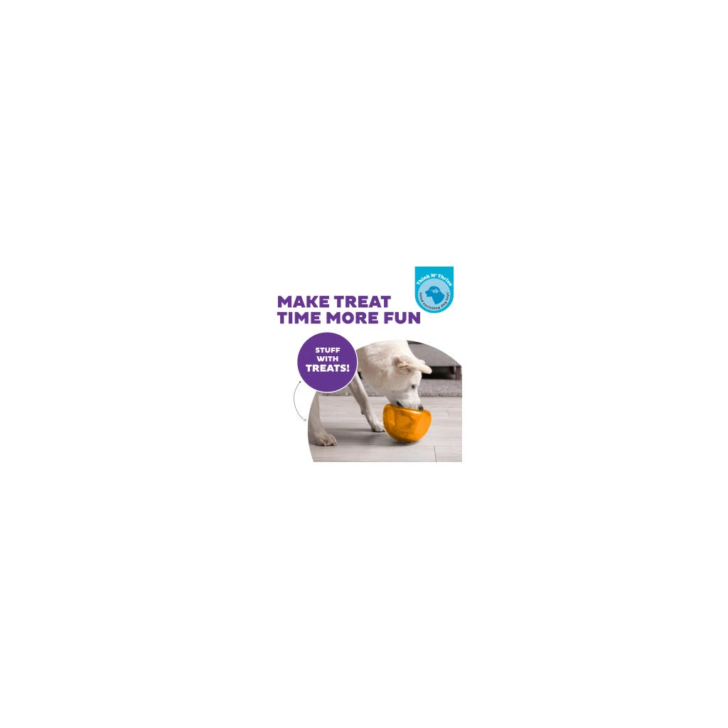 Outward Hound Orbee-Tuff Snoop L Oranje Interactief Snackspeeltje voor Honden