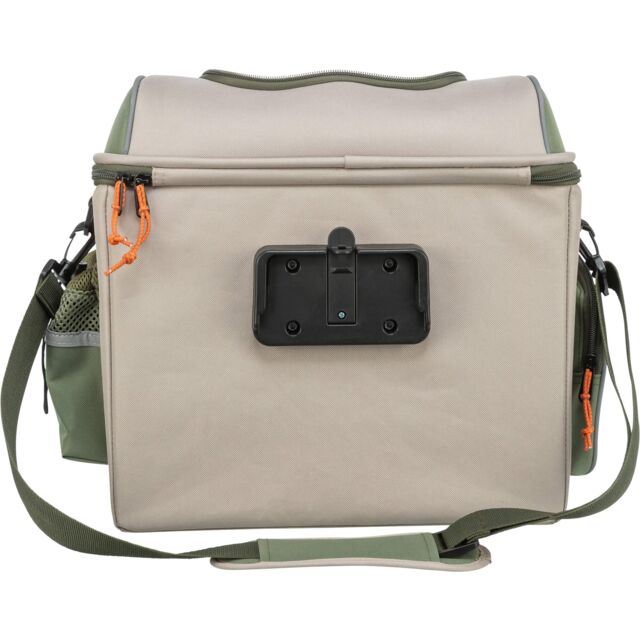 Trixie Stuur-Fietsmand – Olijfgroen/Beige