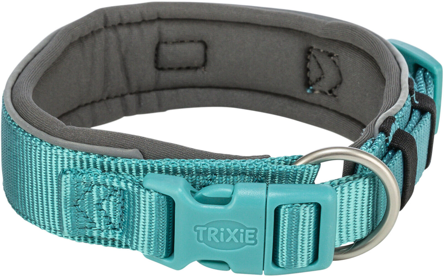 Trixie Premium Halsband Extra Breed – comfort & kracht (Aqua)
