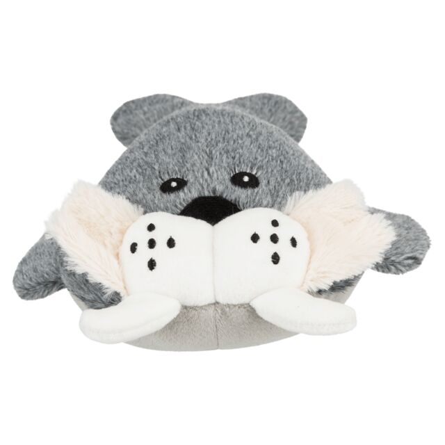 Trixie BE NORDIC Walrus Til Pluche Hondenspeeltje met Geluid en Ritselfolie