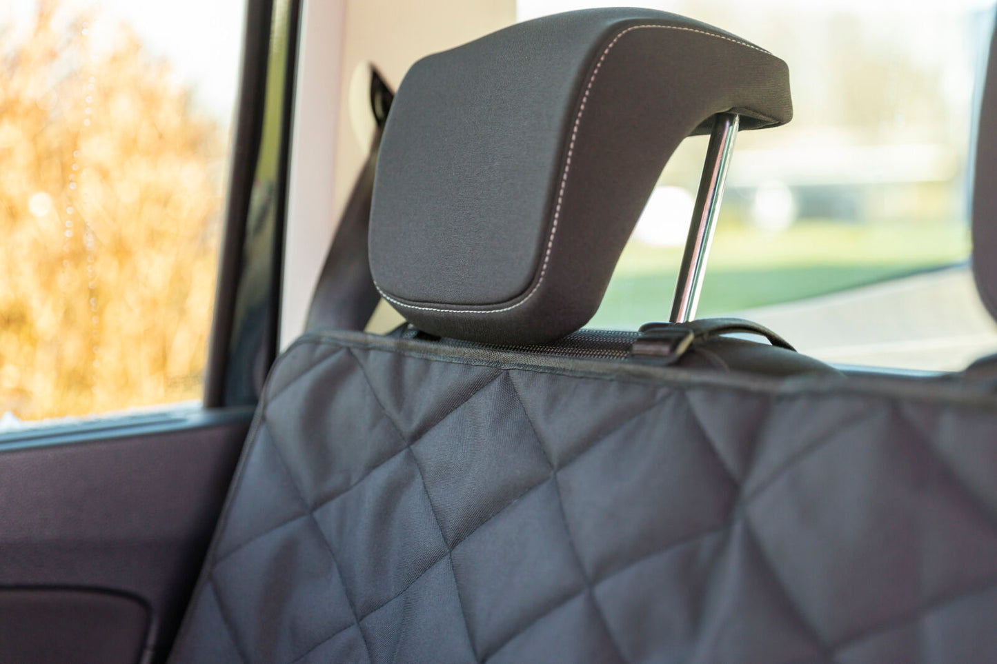 Trixie Autostoel kussen dubbel – Extra comfort voor twee viervoeters
