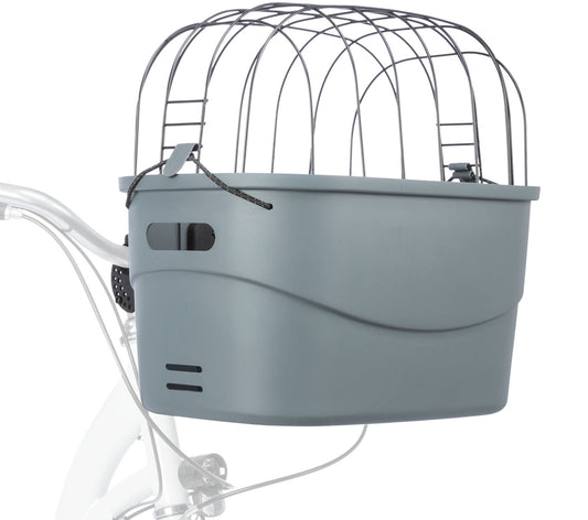 Trixie Fietsmand Stuur Grijs – stuurmand hond tot 5 kg