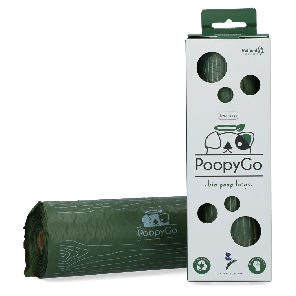 PoopyGo Eco Friendly Tissue Box – 300 Lavendelgeur Poepzakjes
