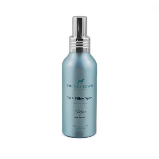 Frenky Lewis Car & Pillow Spray White Rose, Lavender & Ylang Ylang – geurverfrisser voor auto & textiel
