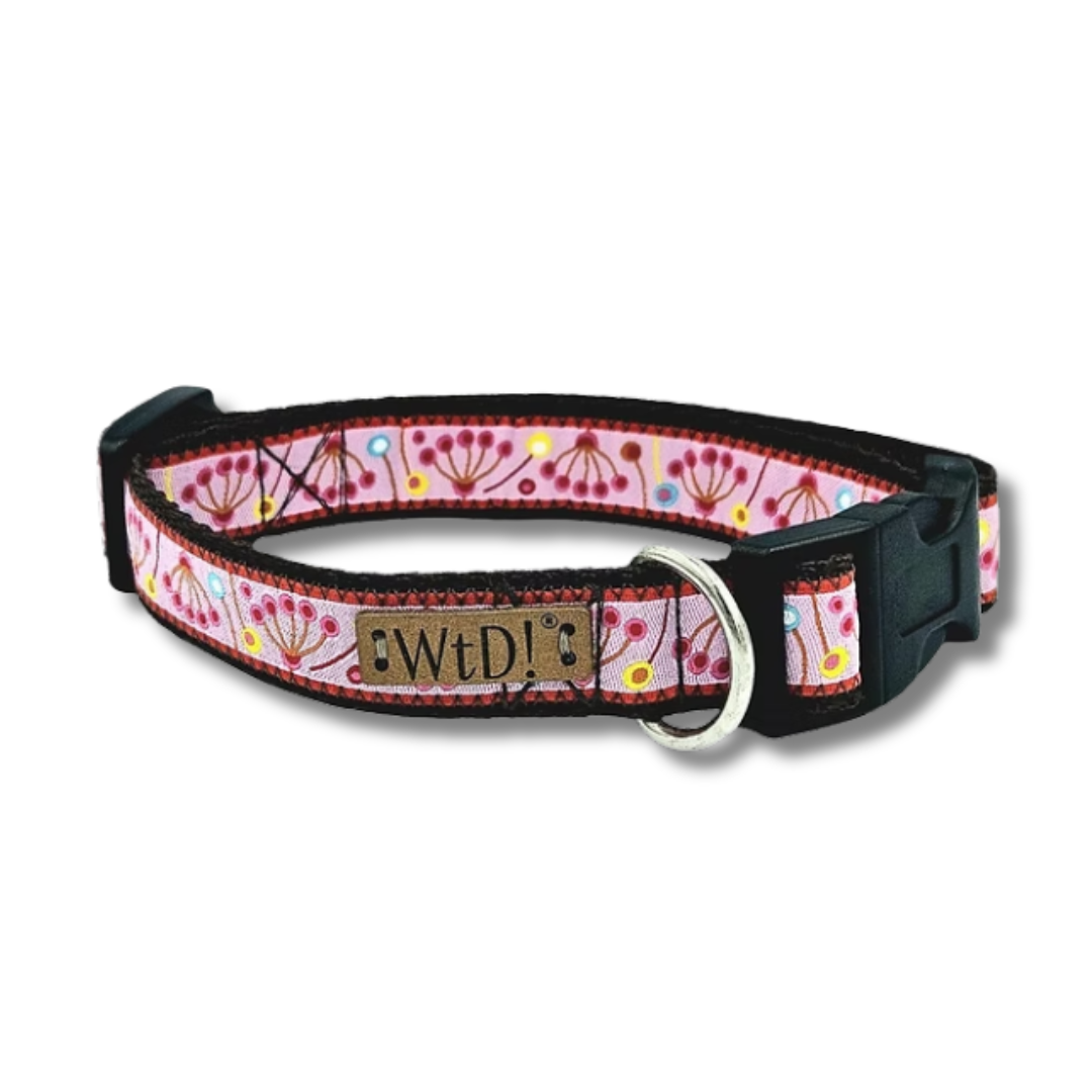 Chocoladekleurige hondenhalsband Choco Loco