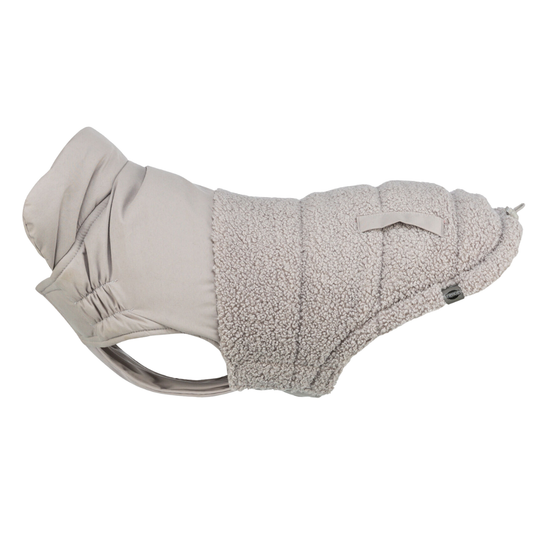 Trixie Strong Ajou hondenjas blauw met geïntegreerd tuig – winterjas voor honden