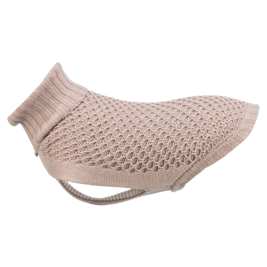 Trixie Hondentrui Norwood in blush roze – stijlvolle warme trui voor honden