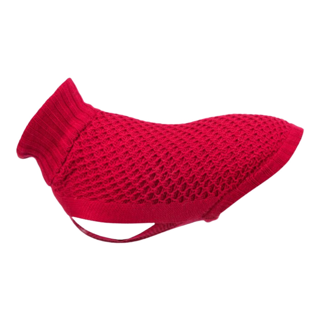 Trixie Hondentrui Norwood in rood – warme, comfortabele trui voor honden