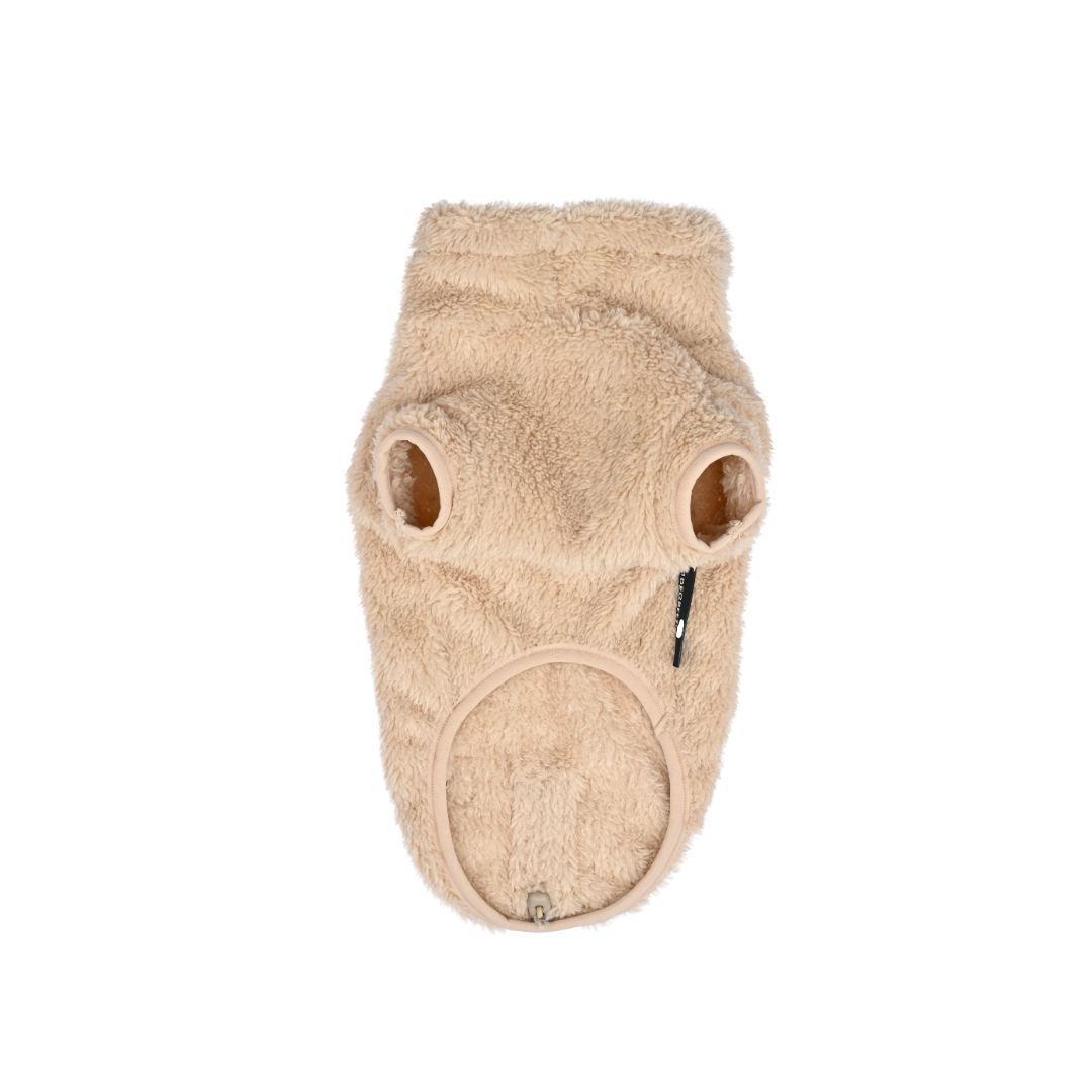 51 Degrees North Turtle Teddy Beige – Hondentrui