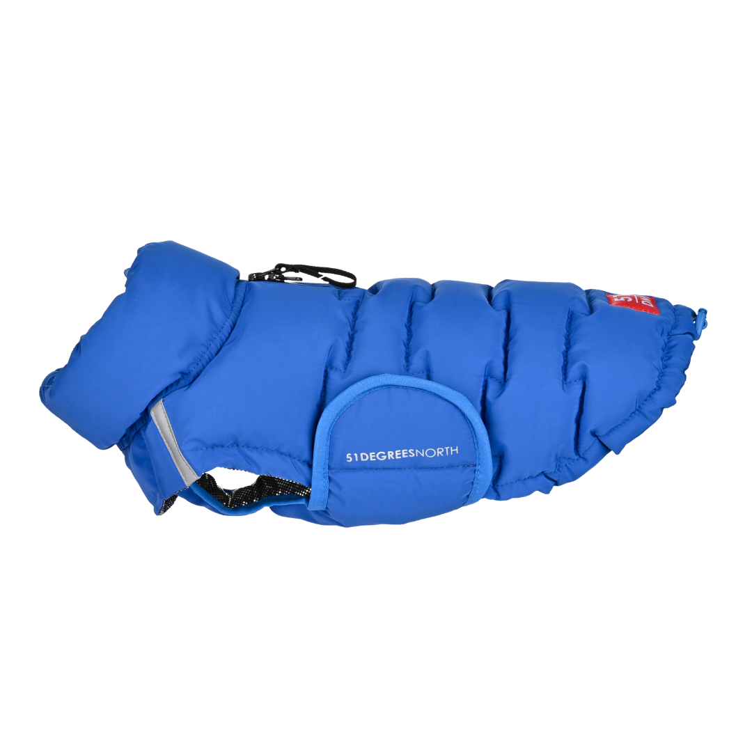 Honden winterjas Edge Coat van 51 Degrees North close-up