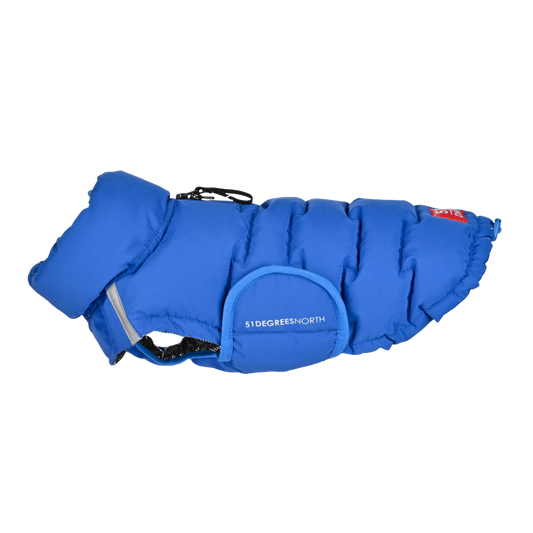 Honden winterjas Edge Coat van 51 Degrees North close-up