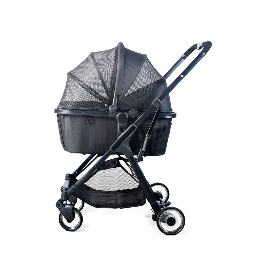 Prime Line Buggy Type 1 Grijs – hondenbuggy 84×57×101 cm