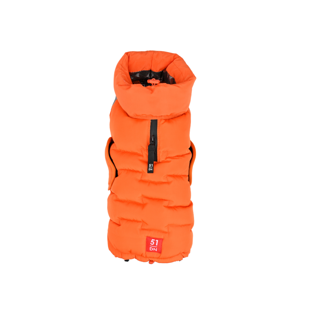 51 Degrees North Edge Coat – Oranje Hondenjas (Teckel-proof)