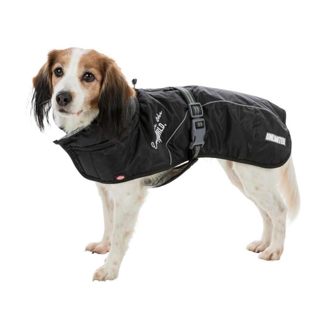 Trixie Hondenjas Winter Explore Zwart warm waterafstotend hondenjas