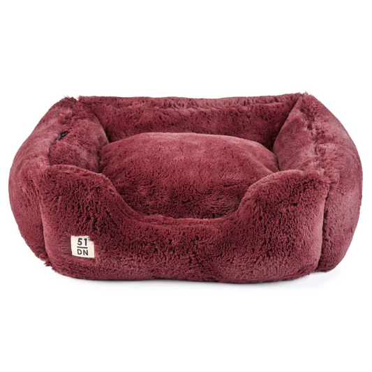 51 Degrees North Supersoft Softbed in aubergine kleur