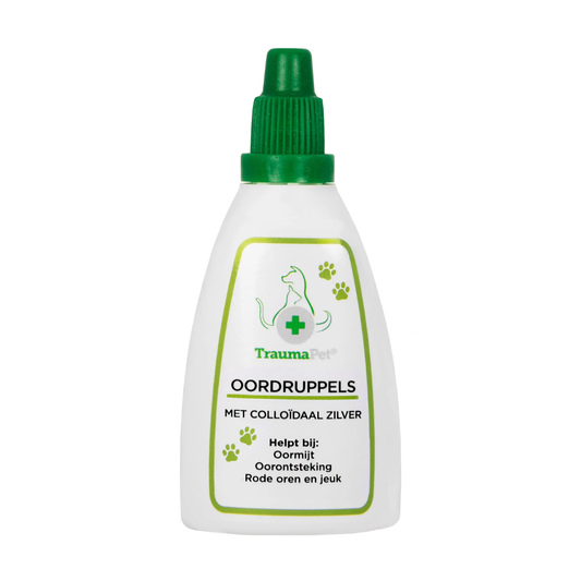 Oordruppels met colloïdaal zilver voor honden en katten – 50 ml, verzorging en onderhoud voor gezonde oren