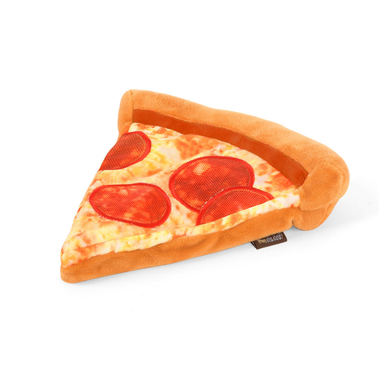 P.L.A.Y Snack Attack Puppy-roni Pizza – hondenspeelgoed met piepers