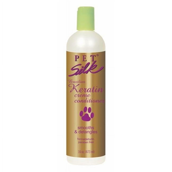 Pet Silk Brazilian Keratin Creme Conditioner – 473 ml