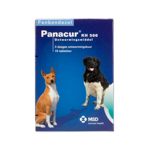 Panacur ontwormingstabletten voor hond en kat productfoto